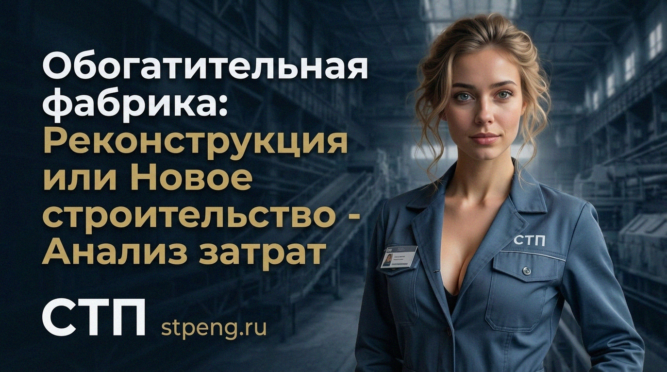 Анализ затрат на реконструкцию и новое строительство обогатительной фабрики