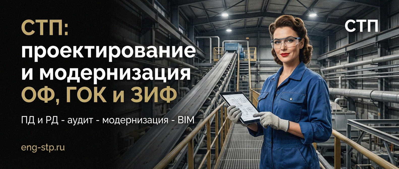 Современные Технологии Проектирования - проектирование и модернизация ОФ, ГОК, ЗИФ