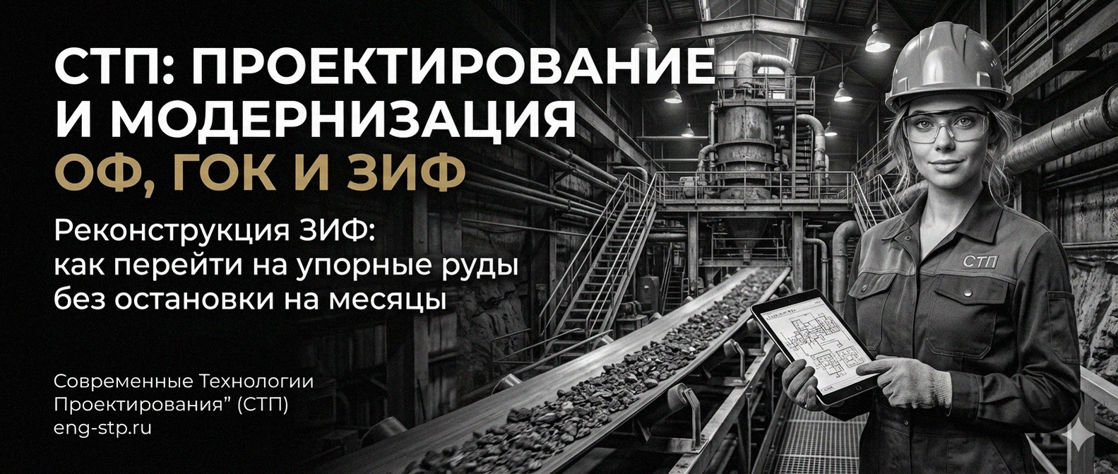Современные Технологии Проектирования - проектирование и модернизация ОФ, ГОК, ЗИФ
