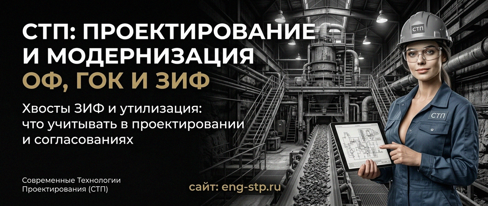 Современные Технологии Проектирования - проектирование и модернизация ОФ, ГОК, ЗИФ
