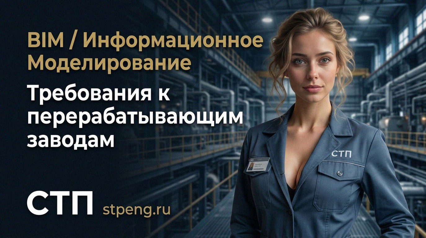 Схема информационного моделирования обогатительных фабрик и требования к BIM
