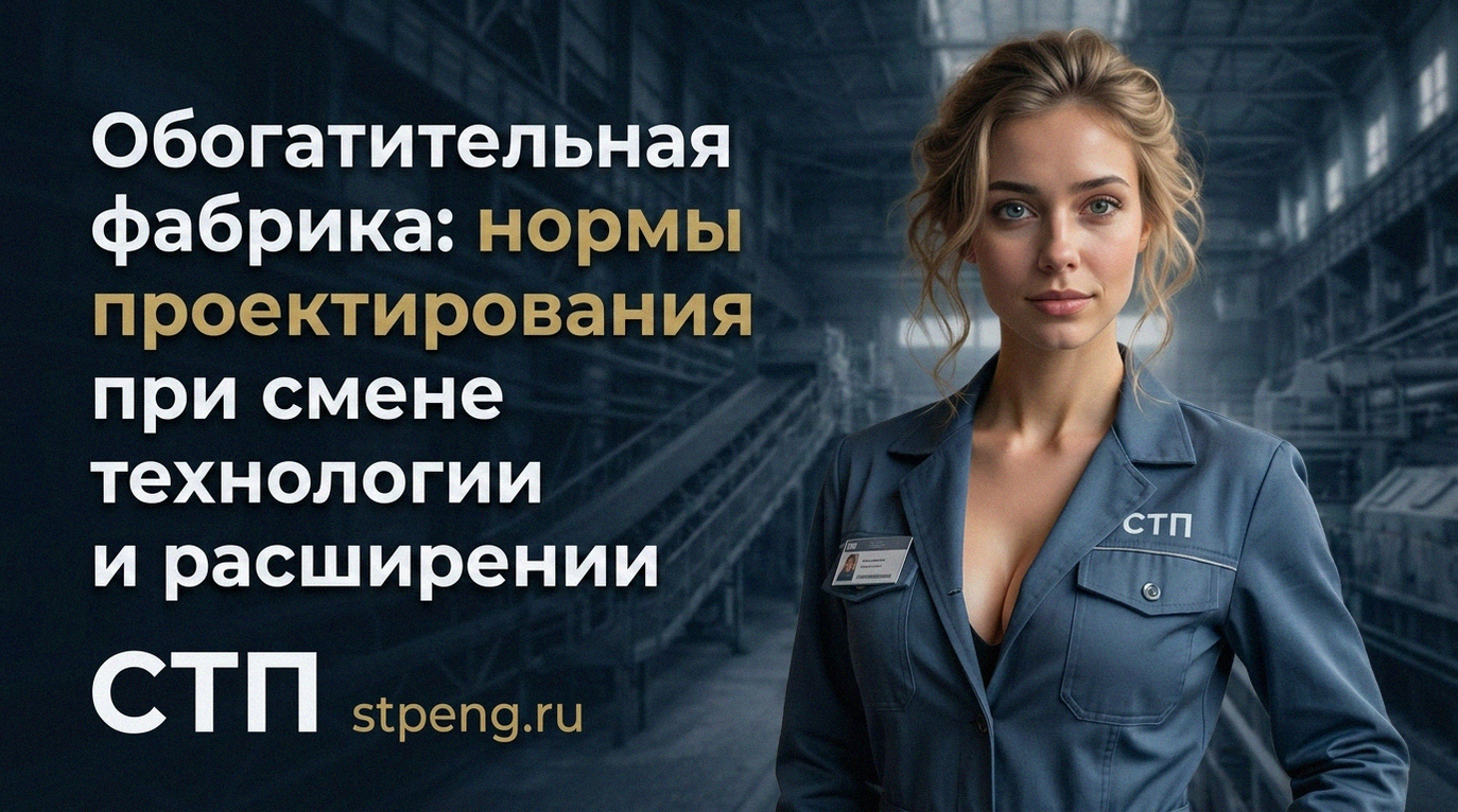 Современная обогатительная фабрика с оборудованием для переработки полезных ископаемых
