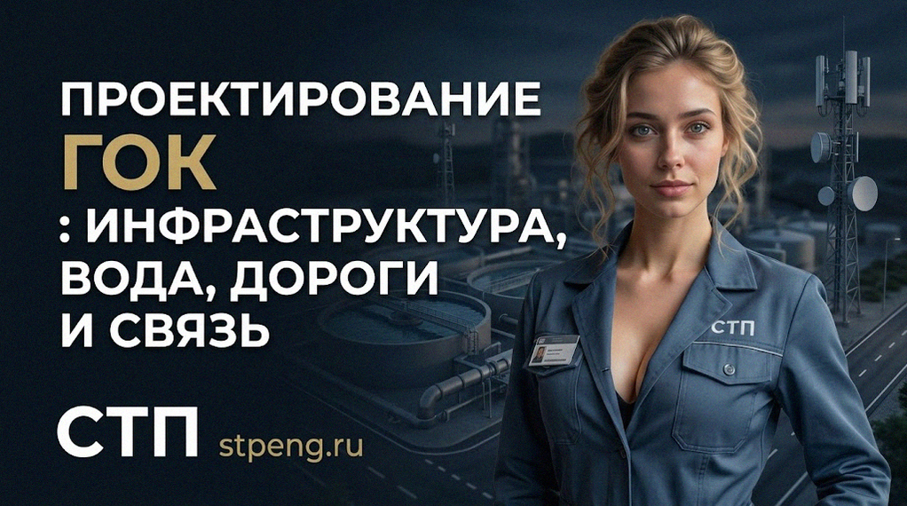 Проектирование горно-обогатительного комбината инфраструктура вода автомобильные дороги и сети связи