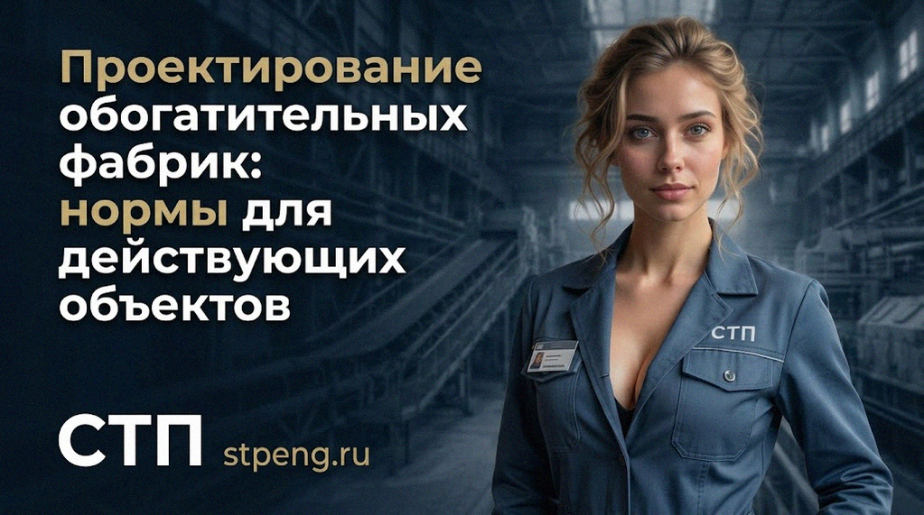 Проектирование обогатительных фабрик: нормы для действующих объектов