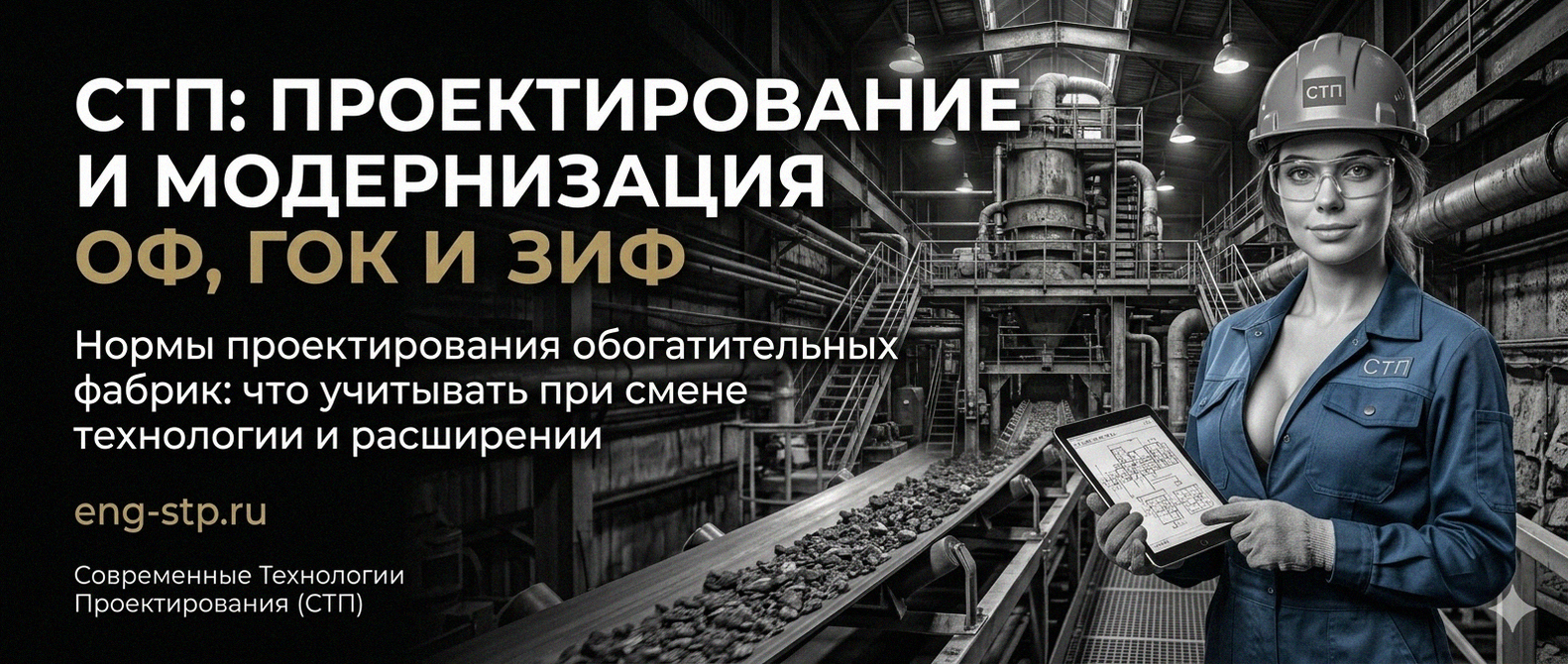 Современные Технологии Проектирования - проектирование и модернизация ОФ, ГОК, ЗИФ