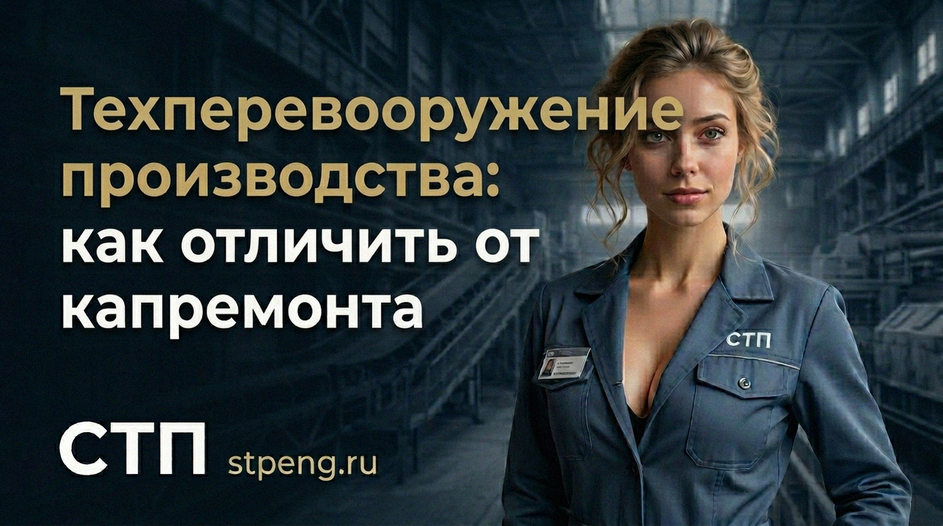 Сравнение техперевооружения производства и капитального ремонта