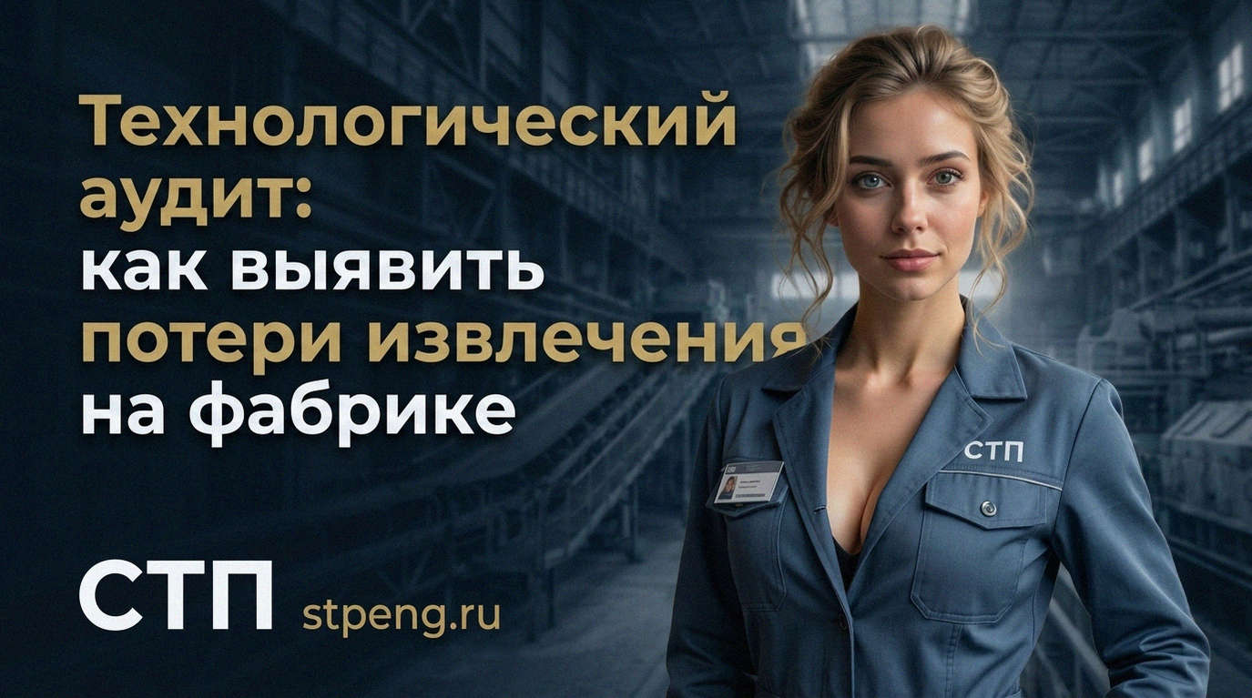 Аудит технологических процессов и анализ потерь на производственной фабрике
